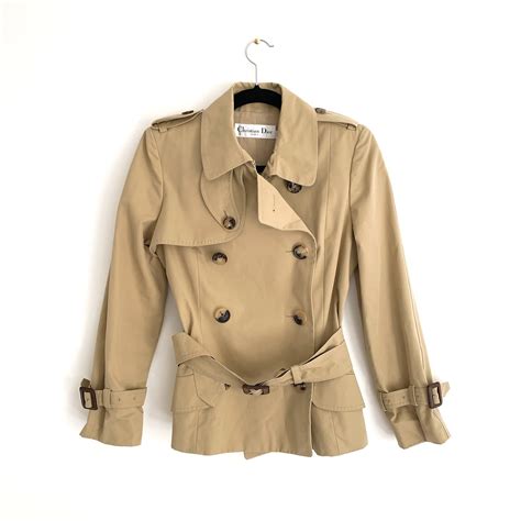 christian dior women's trench coat|christian dior trench coat women's.